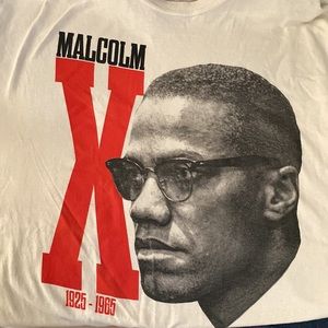 NWT Malcolm X Tshirt. Size M